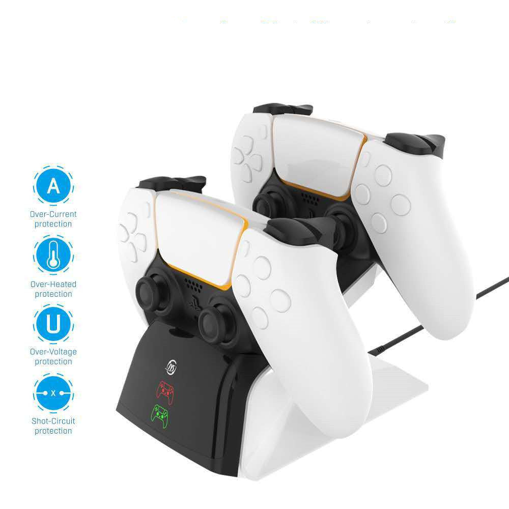 Dual PS5 Controller Charging Station