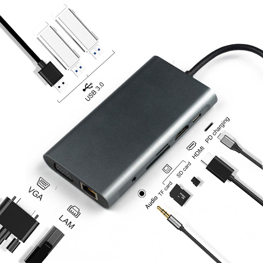 USB-C Hub – All Your Devices, One Smart Plug!