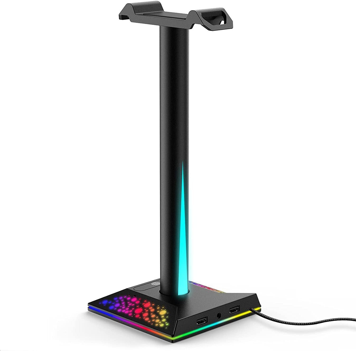 Glow Dock RGB Stand – Display, Charge, and Light Up Gaming!